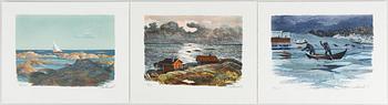 Roland Svensson, "Årstiderna i Skärgården", portfolio.