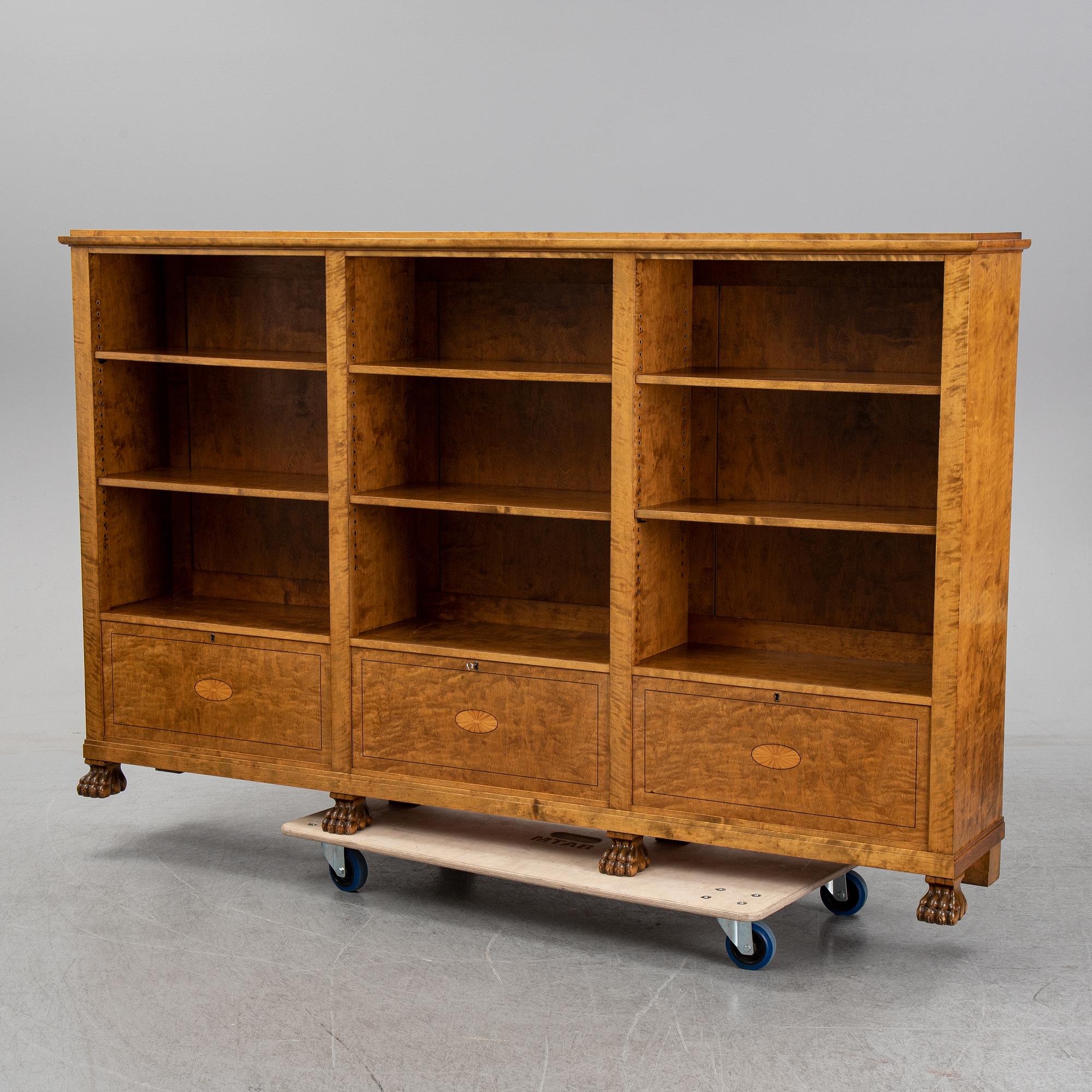 A 1930s bookshelf.