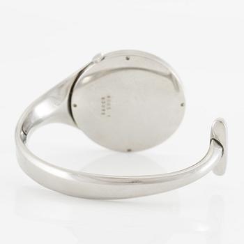 Georg Jensen, "L.U.Chopard & Cie", design Vivianna Torun Bülow-Hübe , armbandsur, 33 mm.