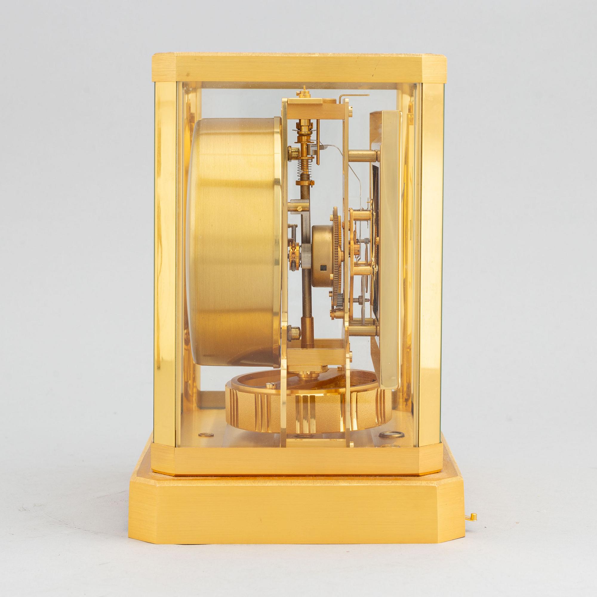 Jeager LeCoultre, Atmos, table clock, 1960's/70's.