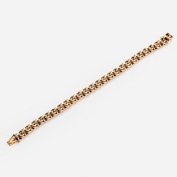 A 14K gold bracelet, Westerback Helsinki 1960.