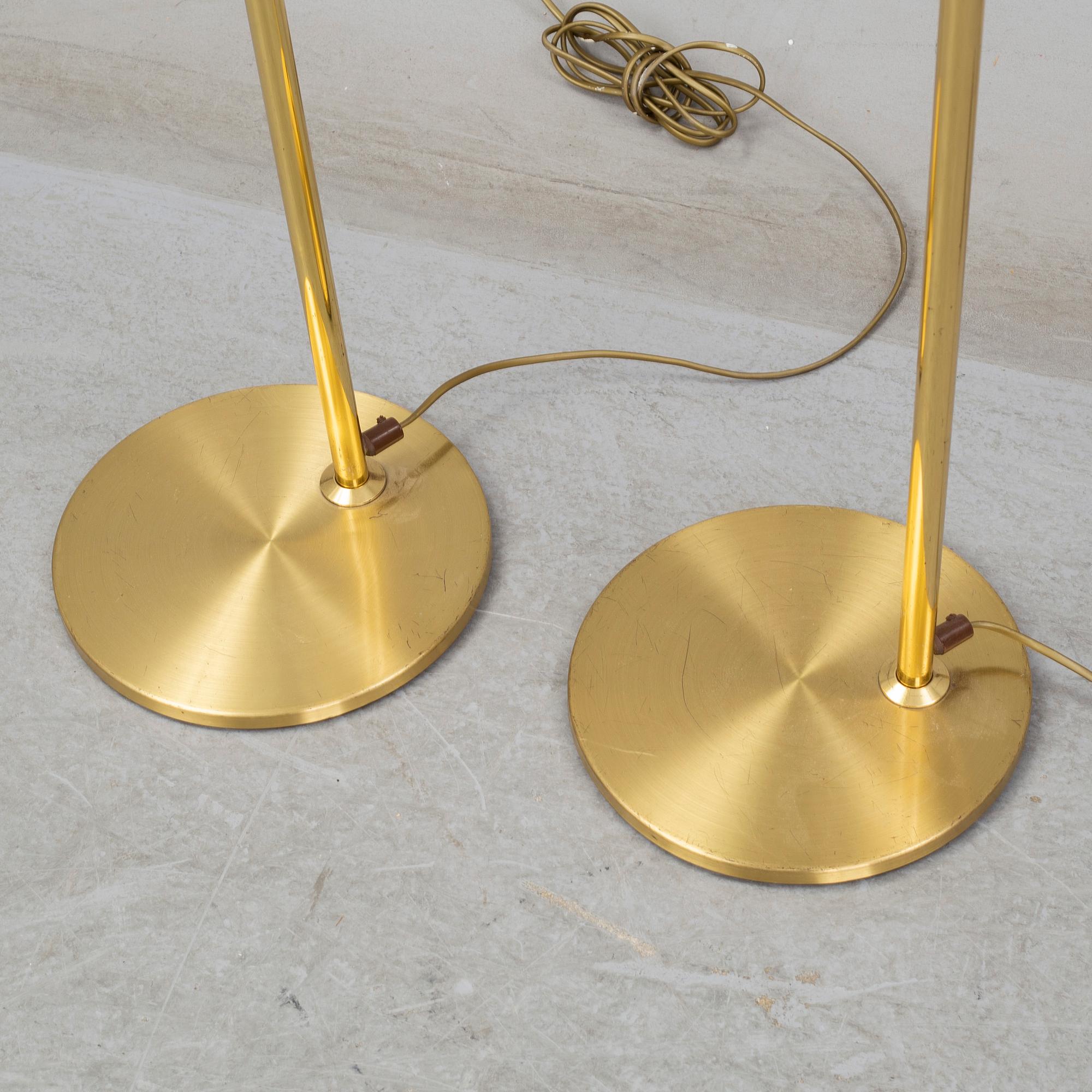 a pair of floor lights from Ewå in the second half of the 20th century.