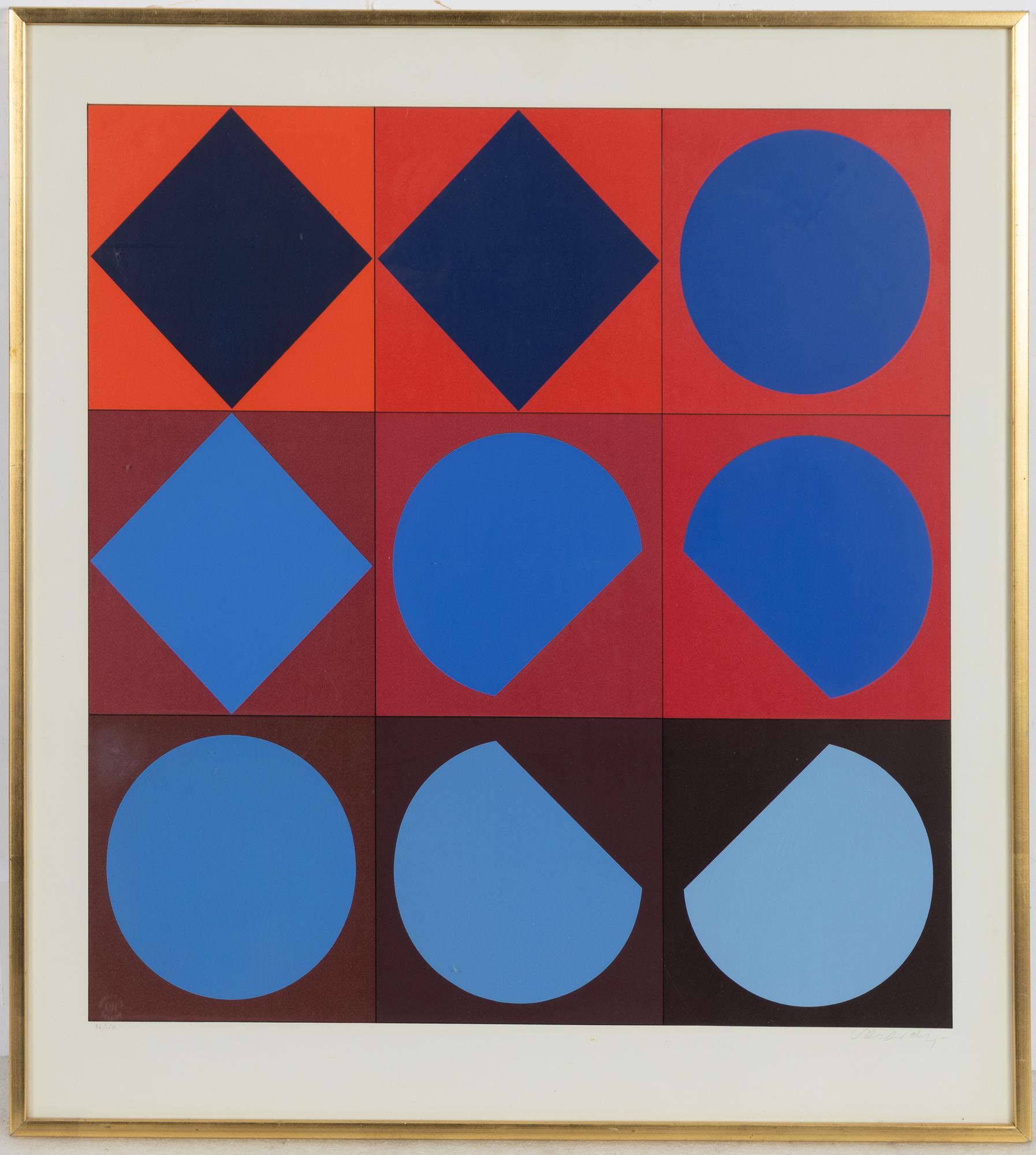 Victor Vasarely, Komposition.