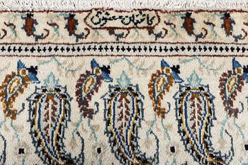 A carpet, Kashan, c. 360 x 262 cm.