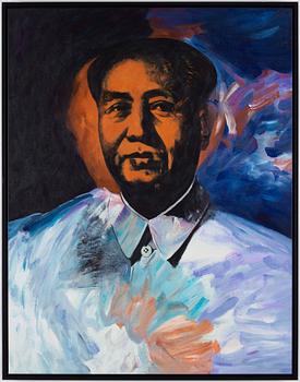 Jonathan Monk, "Andy Warhol's Chairman Mao Hand Made in The Peoples Republic of China".