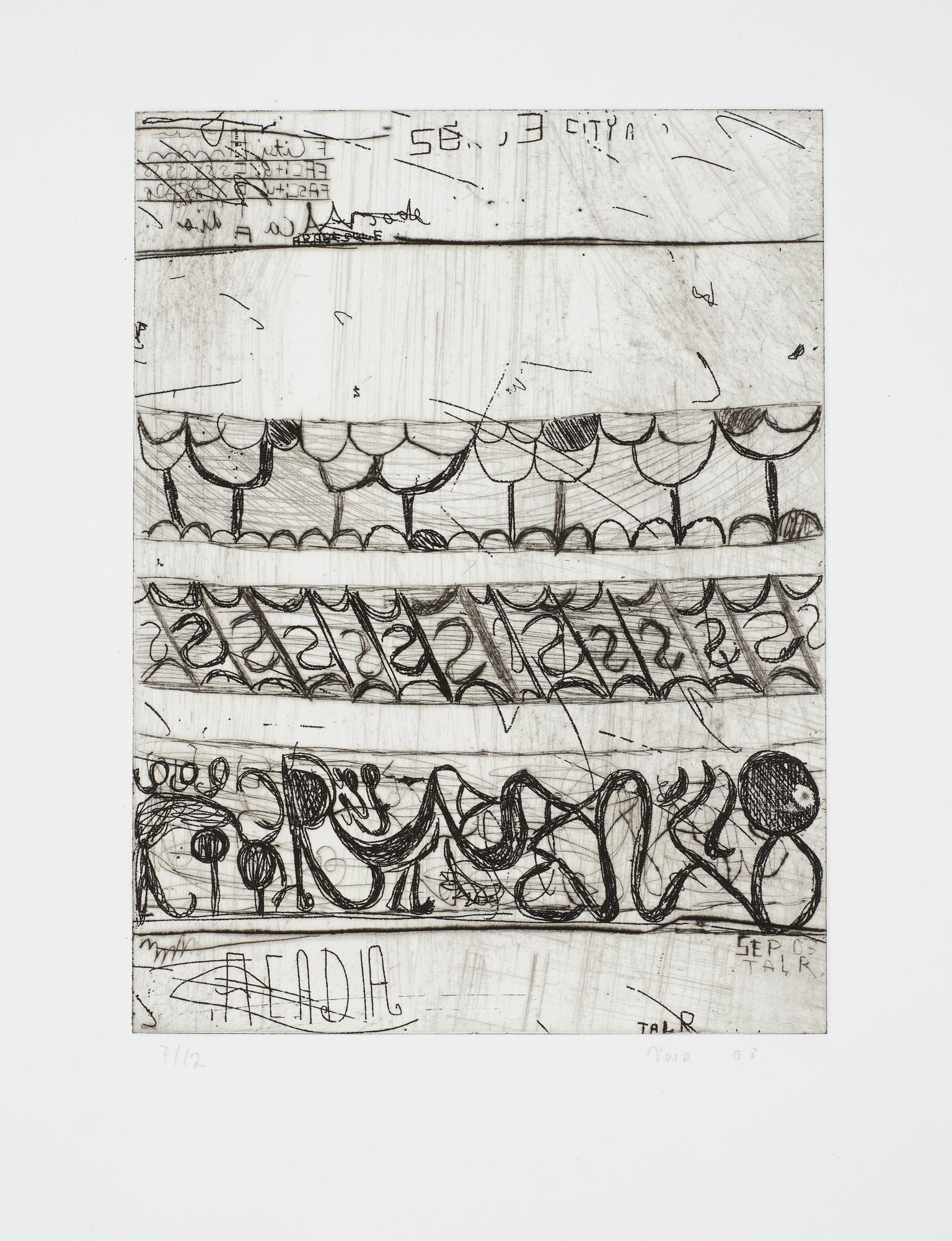 Tal R, "Moon Saloon".