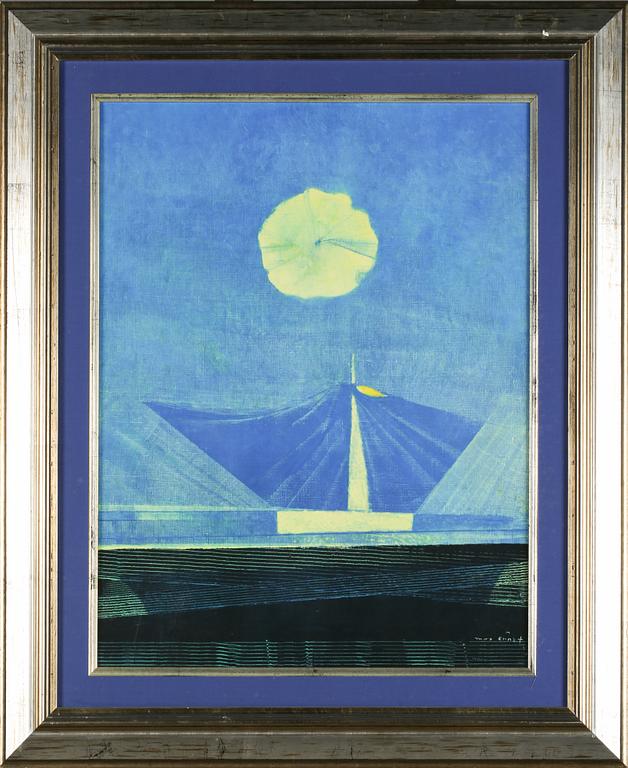 MAX ERNST, kamagraphies, signerad i tryck.