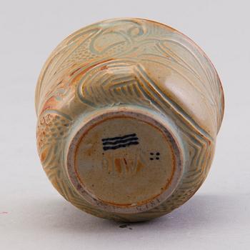 AXEL SALTO, a stoneware bowl signed Salto. Royal Copenhagen Denmark.