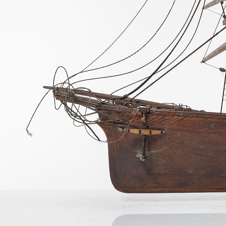 Fartygsmodell, 1900-tal.