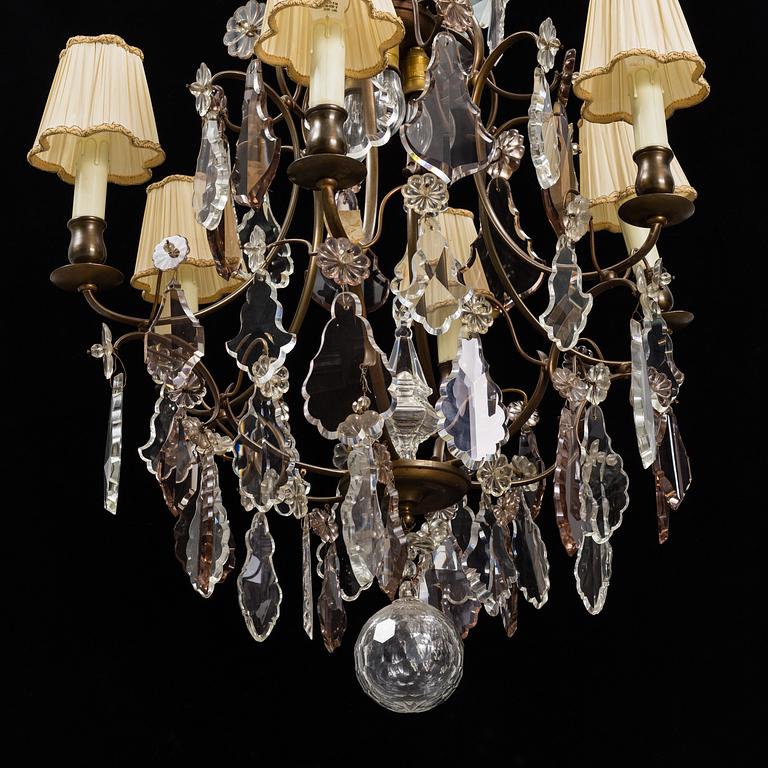 LJUSKRONA, rokokostil, 1900-tal.