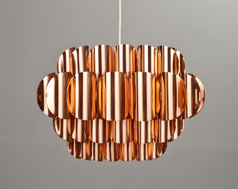 TAKLAMPA, 1900-talets andra hälft. Höjd ca 27 cm.