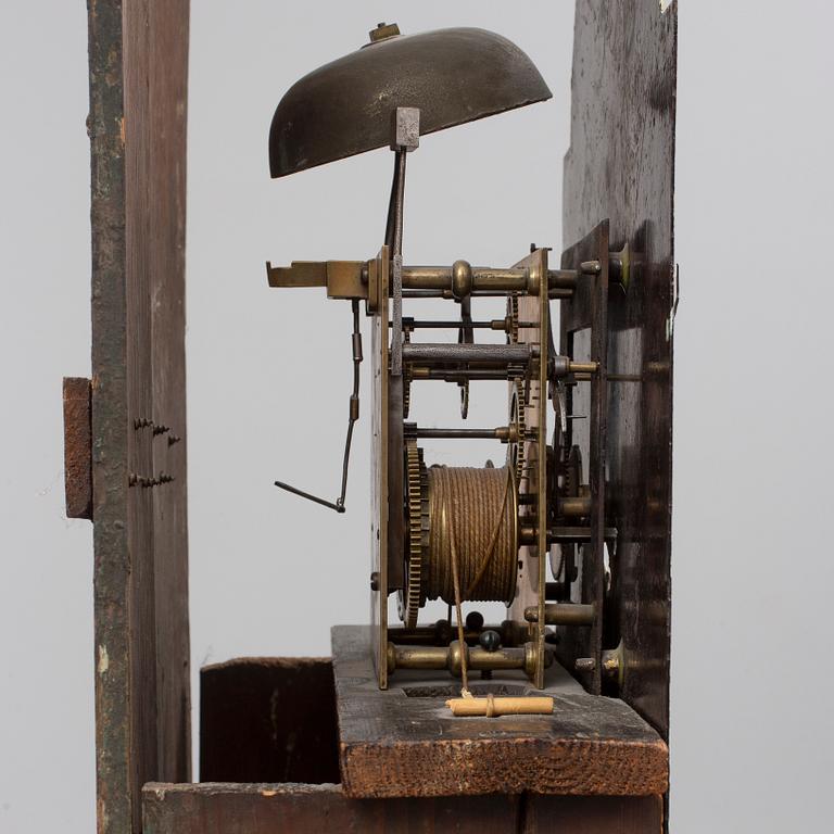 A Sunderland longcase clock, 19th century.