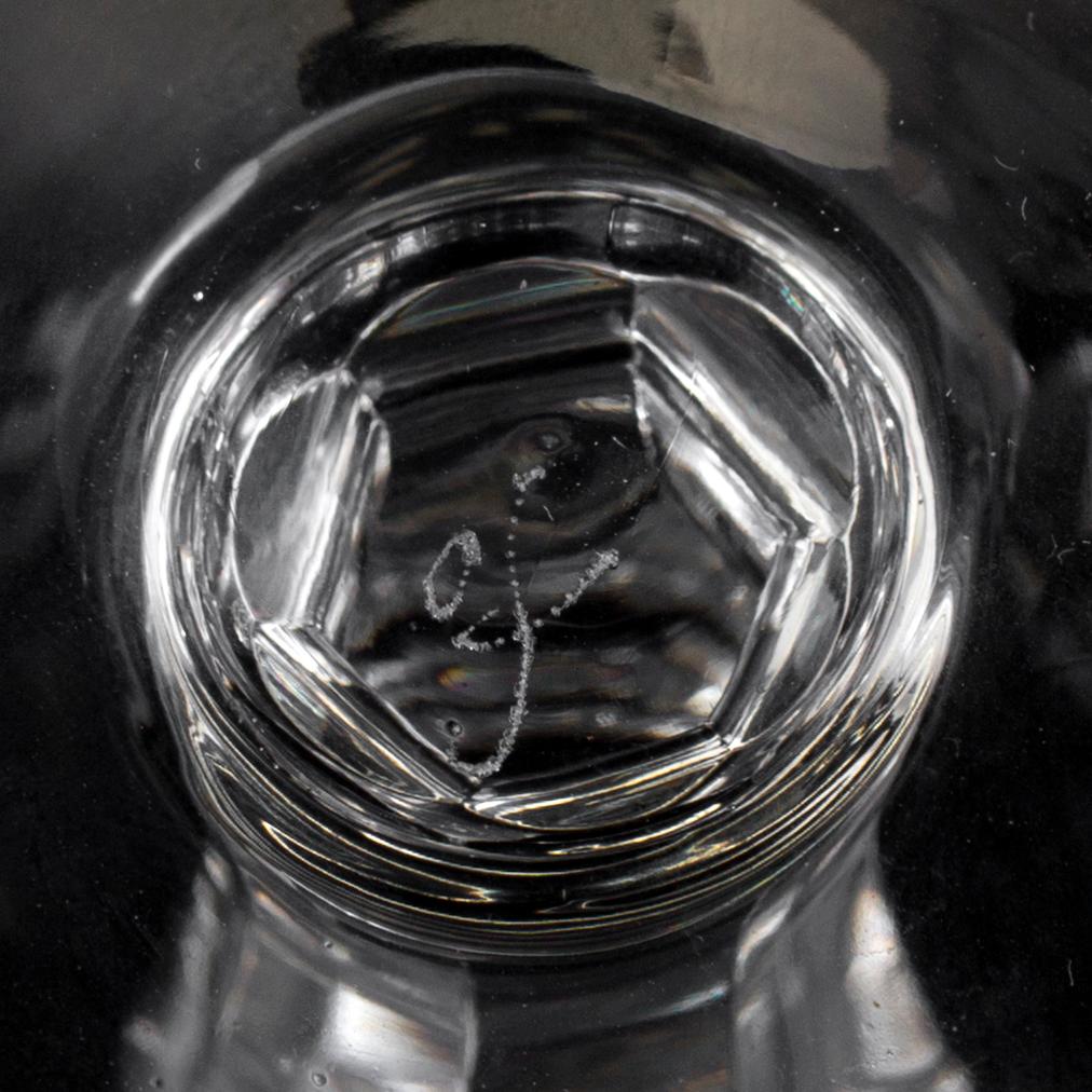 GLASSERVIS, 37 delar, "Karolina", Orrefors, 1900-talets andra hälft.