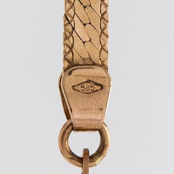 Necklace, 14K gold.