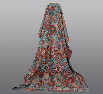 A rug, kilim, ca 252 x 179 cm.