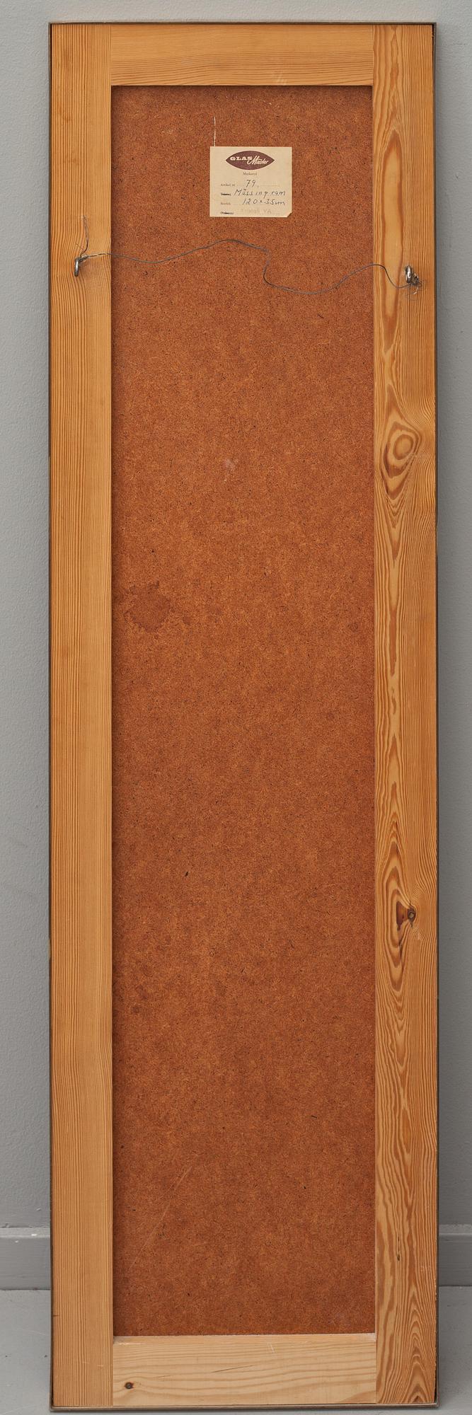 SPEGEL, märkt med Glasmäster. 1960-tal.