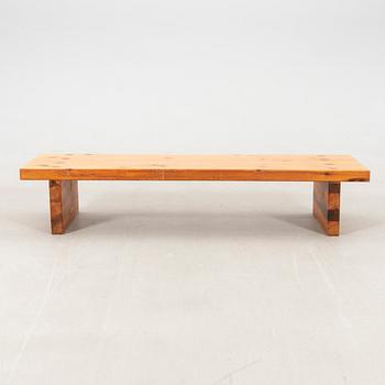 Bench attributed to Sven Larsson, 1970s.