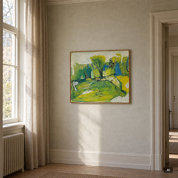 Staffan Hallström, "Landskap med cistern".
