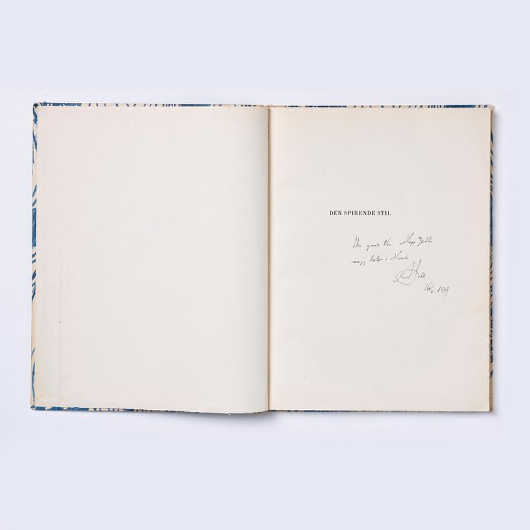 Art literature about Axel Salto, 3 volumes, 1949, 1956 and 1989.