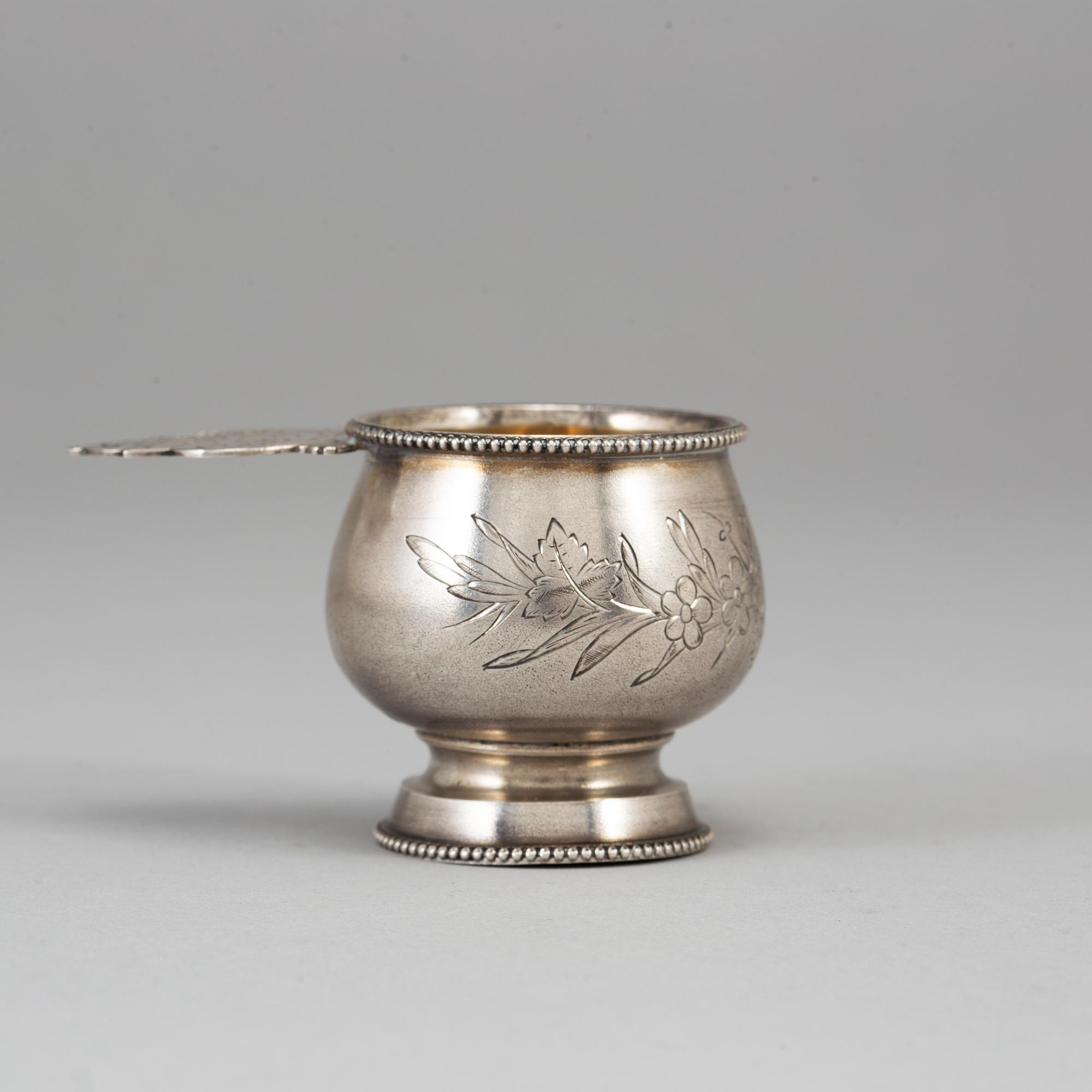 VODKAKOPP, charka, silver, Moskva 1888.