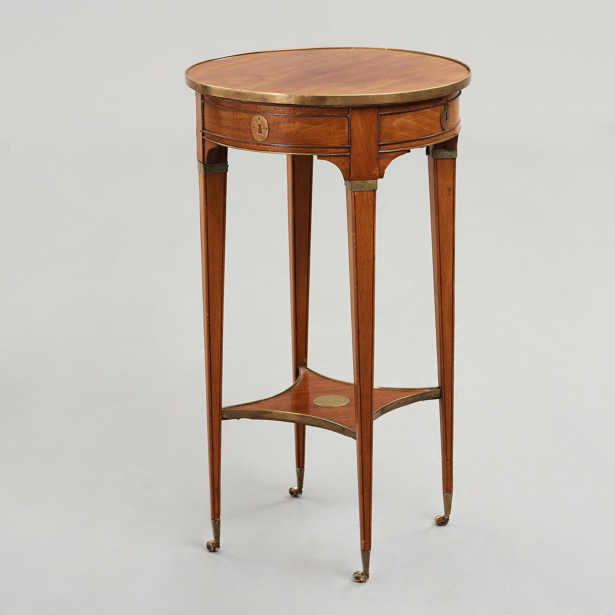 BORD, av Anders Lundelius 1783 (mästare i Stockholm 1778-1823), gustavianskt.