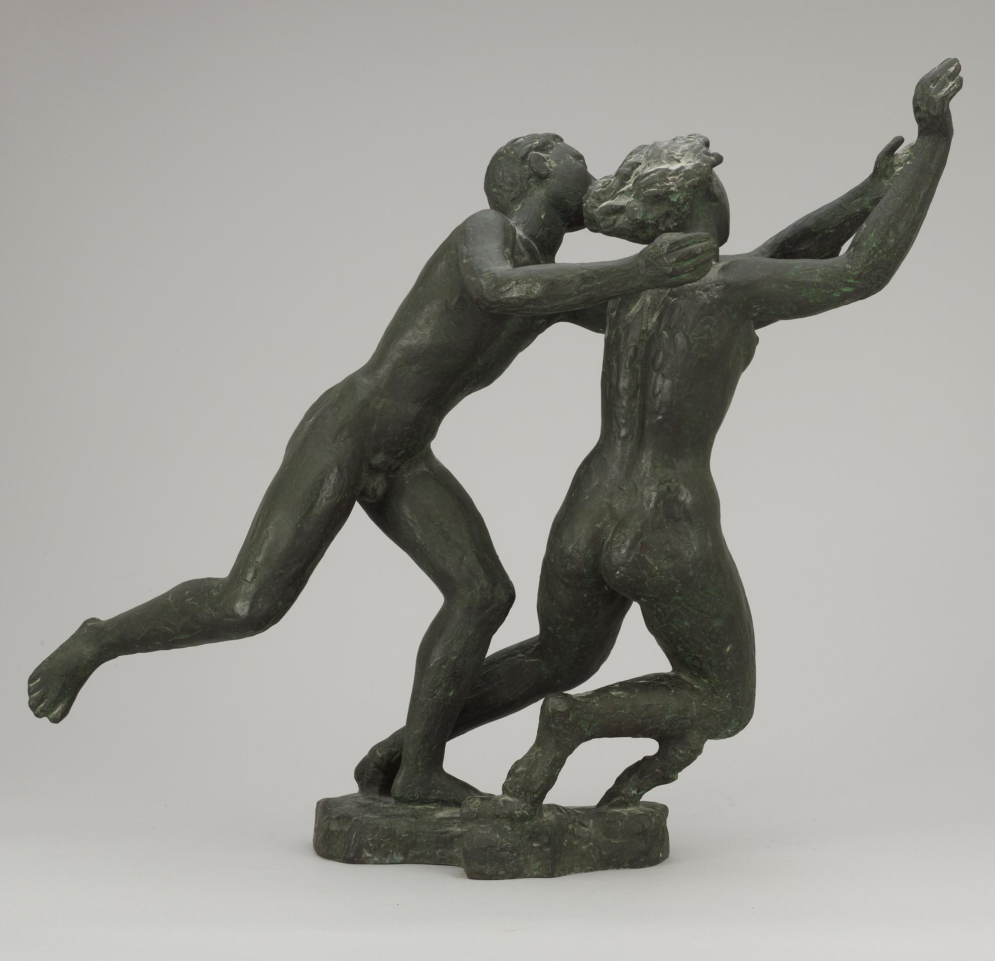 Axel Wallenberg, "Lekande ungdom" ("Playful youth").