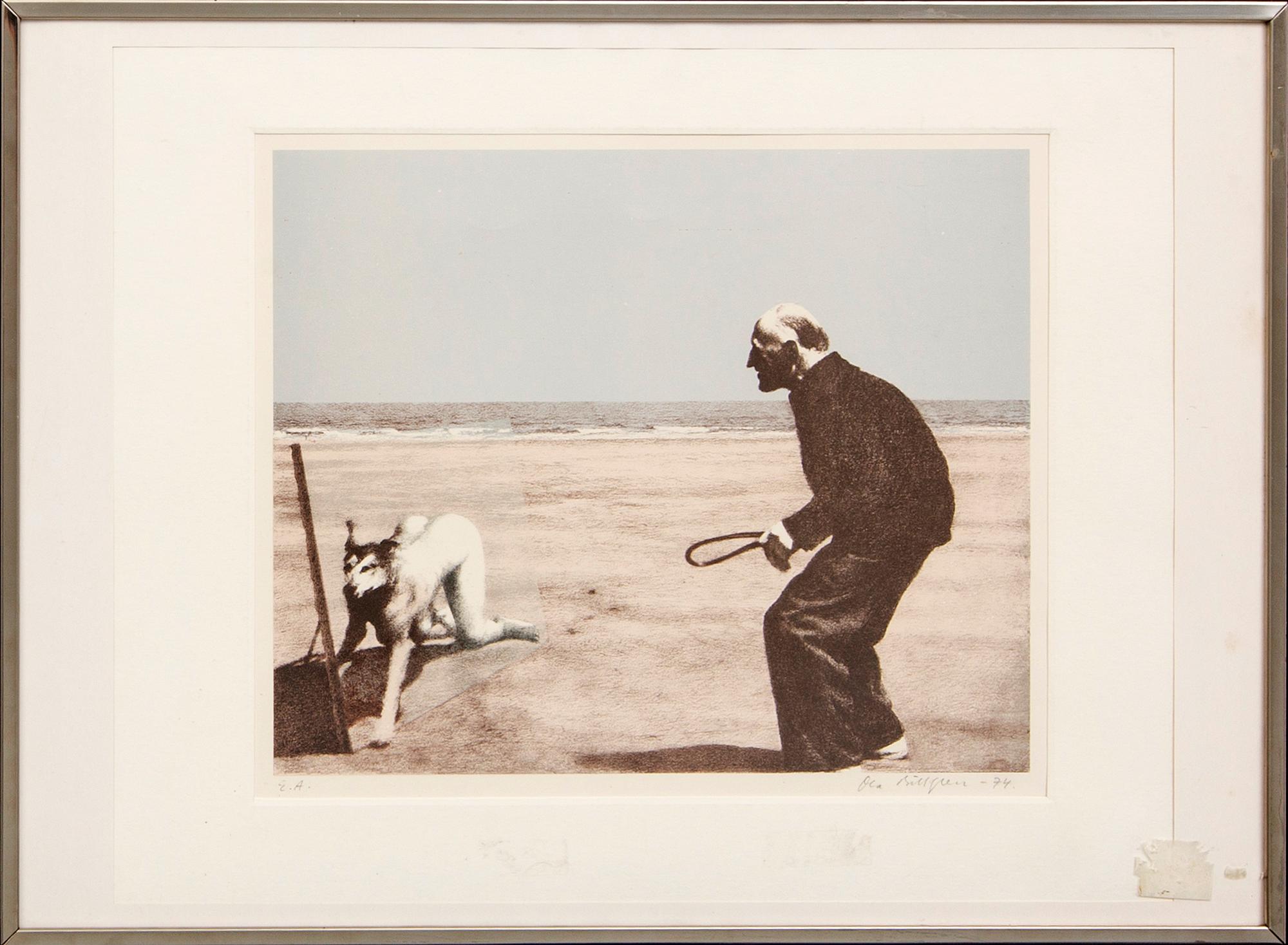 Ola Billgren, color lithograph, signed -74 EA.