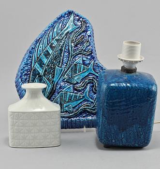 PARTI STENGODS, 3 delar, Gunnar Nylund, Rörstrand, 1900-talets mitt.
