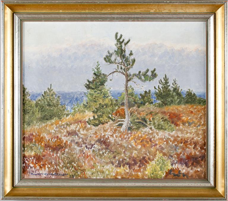 ALLAN ANDERSSON,olja på duk, signerad och otydligt daterad.