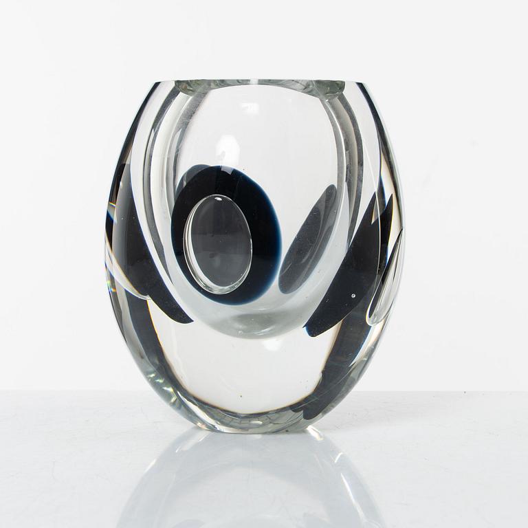 Timo Sarpaneva, a 'Claritas' glass vase, Iittala, Finland.