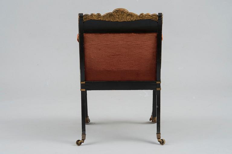 A RUSSIAN ARMCHAIR.