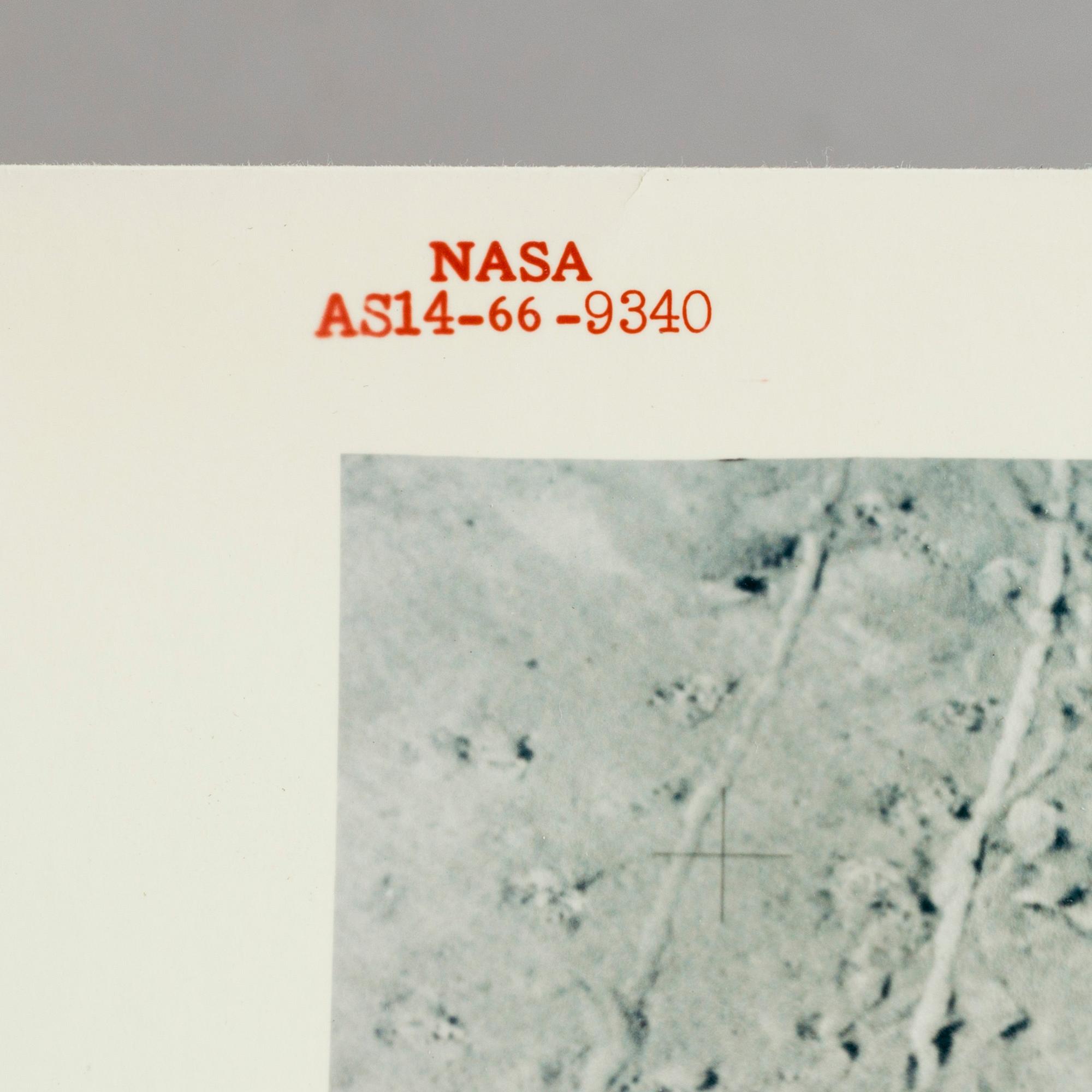 A collection of 8 photographs by NASA Apollo 14, 1971, stamped.