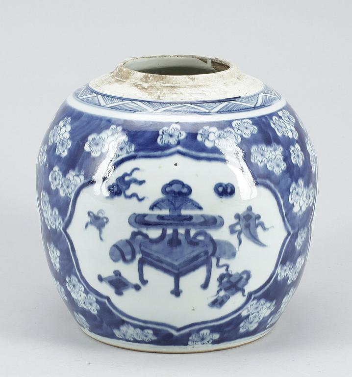 BOJAN, porslin, Kangxi-stil, Kina, sent 1800-tal.