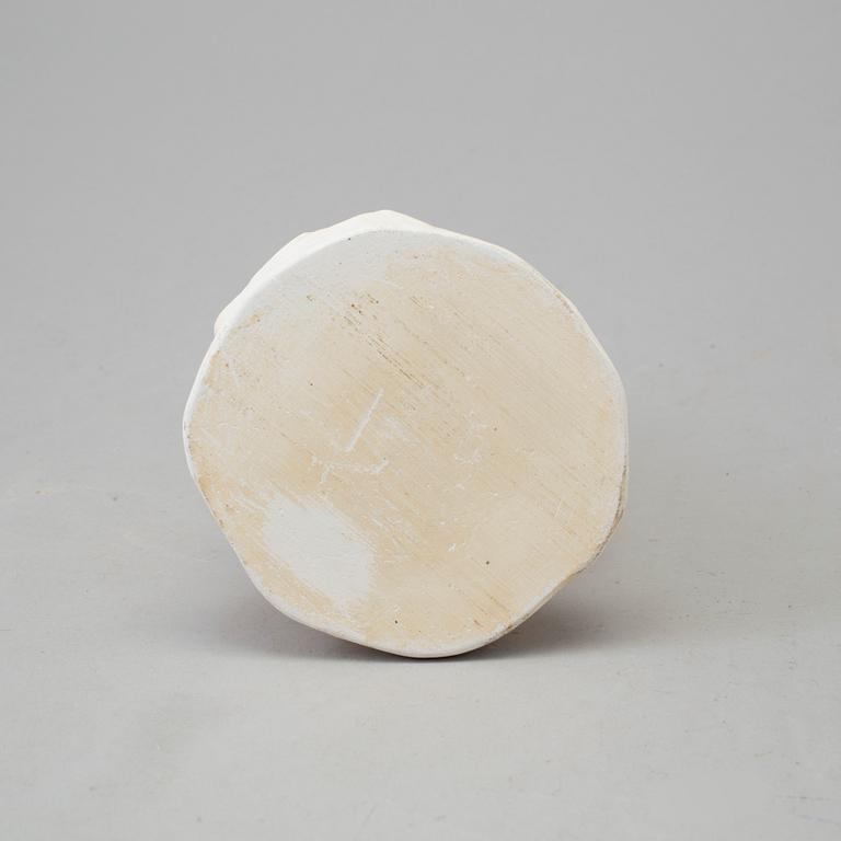 RUTH MILLES, signed, plaster.