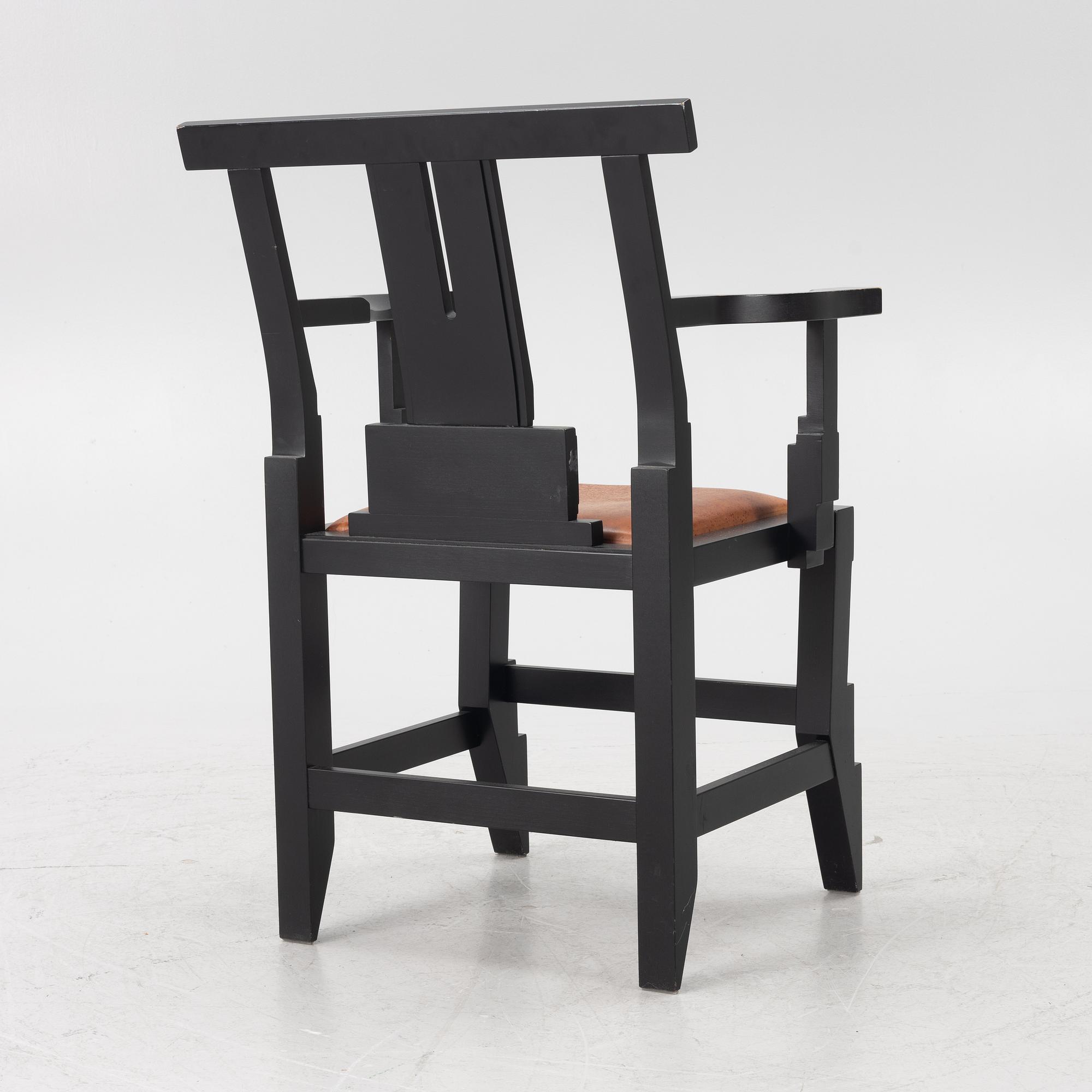 John Kandell, a 'Solitär' armchair, Källemo AB, Värnamoend of the 20th century.