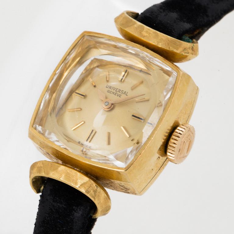 UNIVERSAL, wristwatch, 15 x 15 mm.