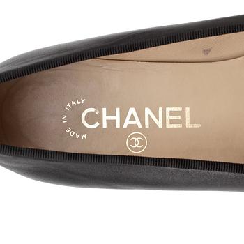 CHANEL, ett par ballerinor. Storlek 37,5.