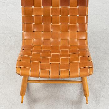 Gungstol, tillskriven Yngve Ekström, Swedish Modern, 1940-tal.