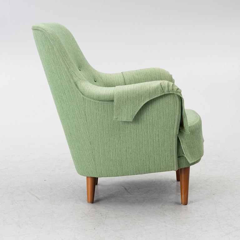 Carl Malmsten, armchair, "Samsas", second half of the 20th century.