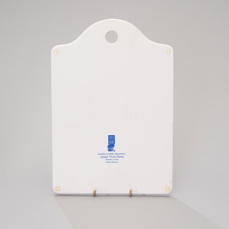 KRYDDBURKAR, 8 st, 1930-1940-tal och SKÄRBRÄDE, jubileumsår 1998, flintgods, Arabia Finland.