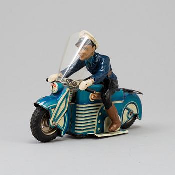 a GAMA police motorcycle Germany ca 1950.