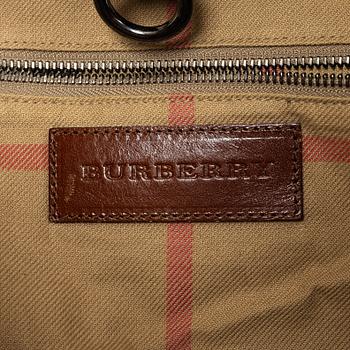 Burberry, A bag and a scarf.