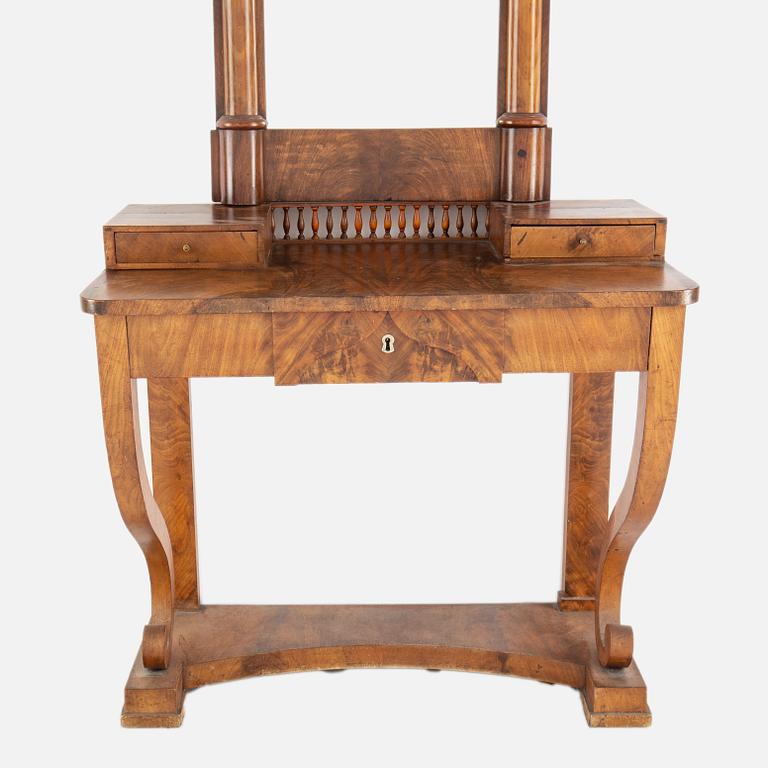 Bord samt spegel, Karl-Johan, 1800-talets första hälft.