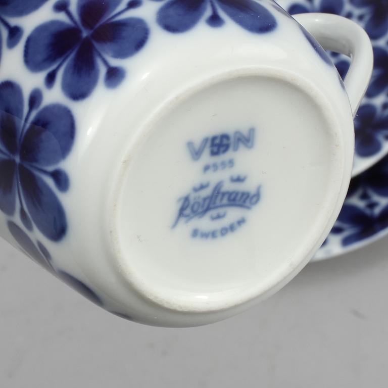 KAFFESERVIS, "Mon amie", Marianne Westman, Rörstrand, 1900-talets andra hälft.