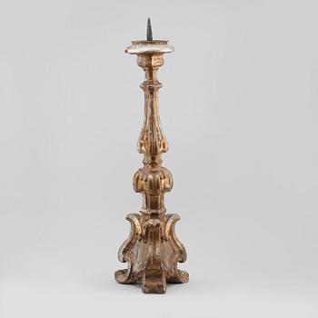ALTARLJUSSTAKE, barockstil, 1800-tal.