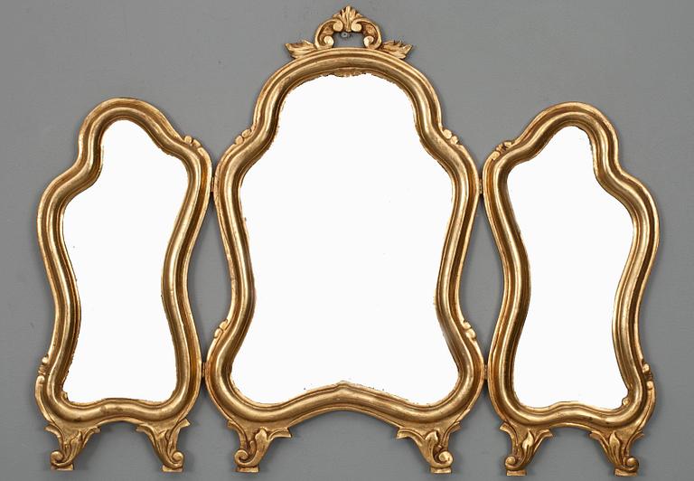 TOILETTESPEGEL, nyrokoko, 1900-talets första hälft.