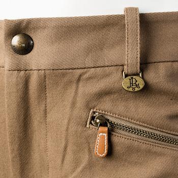 Three pair of trosers by Ralph Lauren.