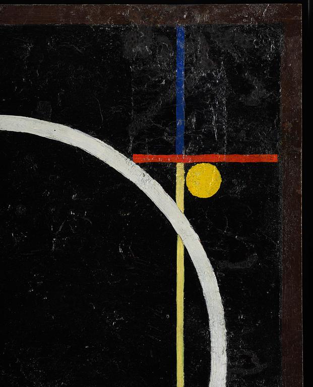 Gösta Adrian-Nilsson, "Vit cirkel Horisontell".