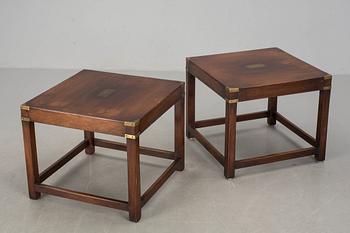 SOFFBORD, 2 st, engelskt stil, 1900-tal.
