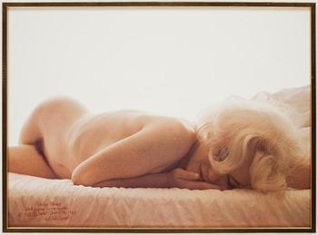 Leif-Erik Nygårds · LEIF-ERIK NYGÅRDS, offsettryck, sign, "Norma Jeane Baker photographed in Los Angeles at Bel Air Hotel, Los Angeles...".